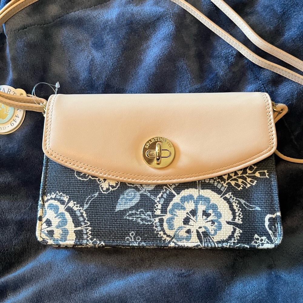 Spartina 449 phone crossbody purse